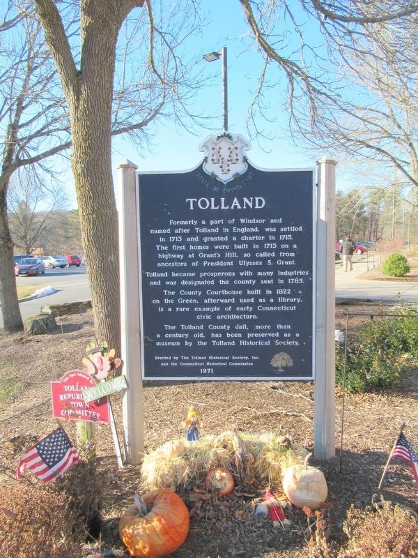Tolland Marker. Click for full size. Tolland Marker image. Click for full size.