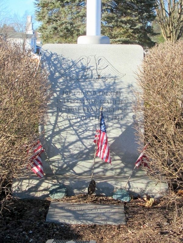 Tolland Veterans Monument. Click for full size. Tolland Veterans Monument image. Click for full size.