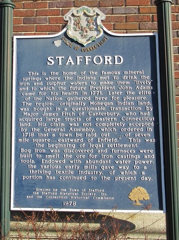 Stafford Marker image. Click for full size.