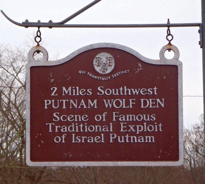 Putnam Wolf Den Marker image. Click for full size.