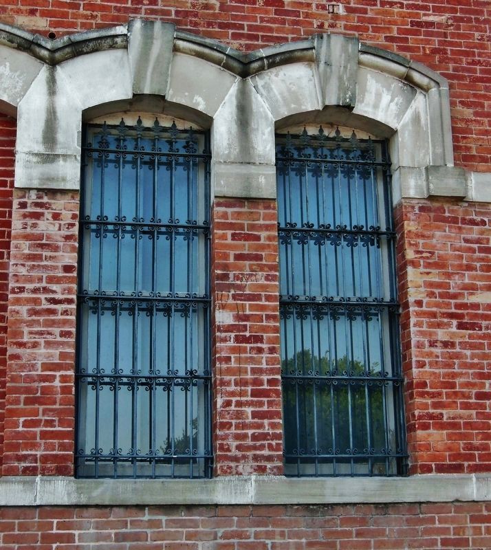 Grimes County Courthouse (<i>window detail</i>). Click for full size. Grimes County Courthouse (<i>window detail</i>) image. Click for full size.