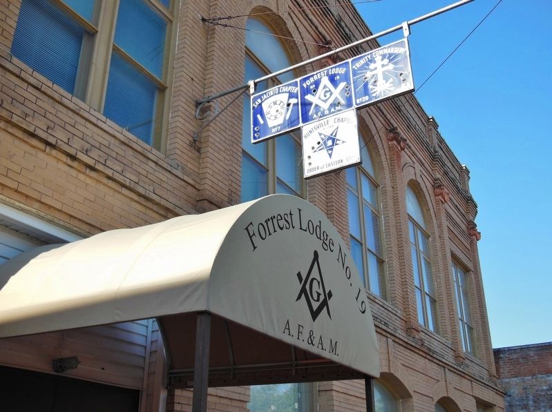 Forrest Lodge No. 19, A.F. & A.M. image. Click for full size.