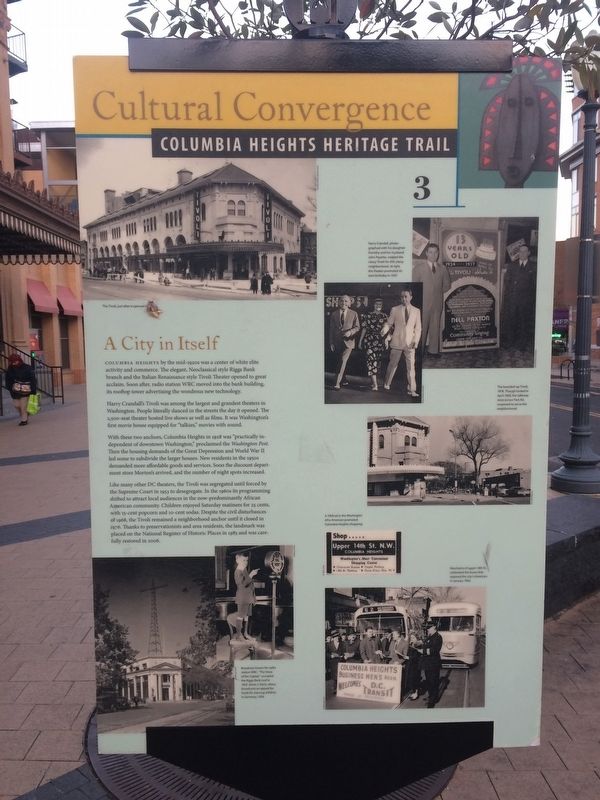 A City in Itself Marker. Click for full size. A City in Itself Marker image. Click for full size.