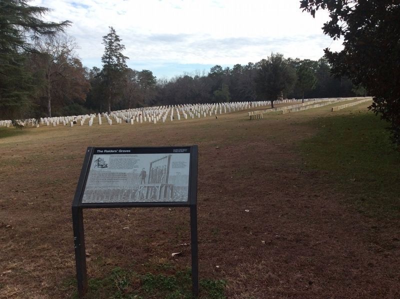 The Raiders' Graves and Marker. Click for full size. The Raiders' Graves and Marker image. Click for full size.