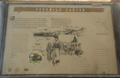 Fourmile Canyon Marker. Click for full size. Fourmile Canyon Marker image. Click for full size.