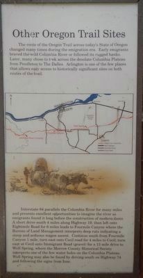 Other Oregon Trail Sites panel. Click for full size. Other Oregon Trail Sites panel image. Click for full size.