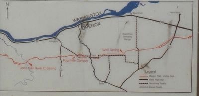 Other Oregon Trail Sites panel, detail. Click for full size. Other Oregon Trail Sites panel, detail image. Click for full size.