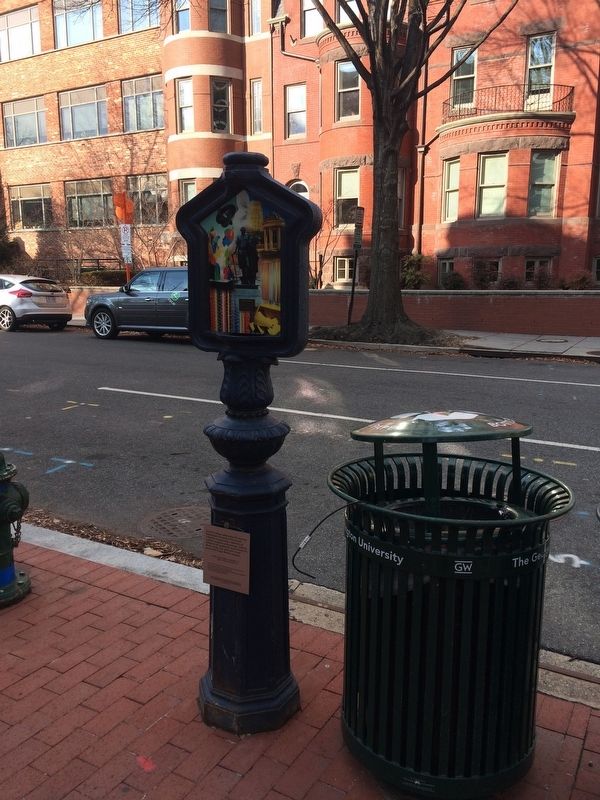 George Washington Marker. Click for full size. George Washington Marker image. Click for full size.
