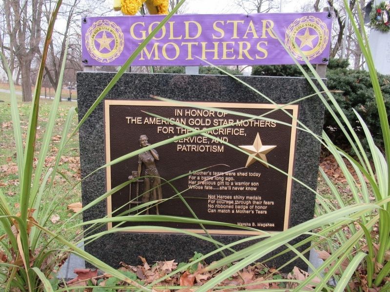 Gold Star Mothers Marker image. Click for full size.