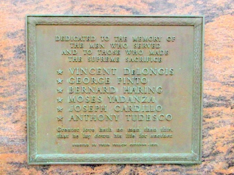 Sparkill Veterans Memorial. Click for full size. Sparkill Veterans Memorial image. Click for full size.
