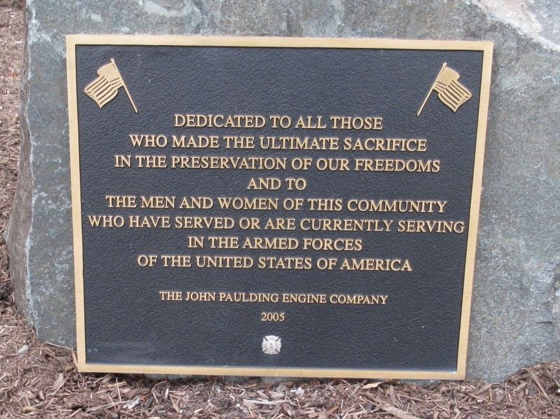 Sparkill Veterans Monument. Click for full size. Sparkill Veterans Monument image. Click for full size.