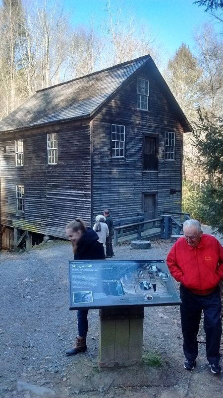 Mingus Mill Marker. Click for full size. Mingus Mill Marker image. Click for full size.