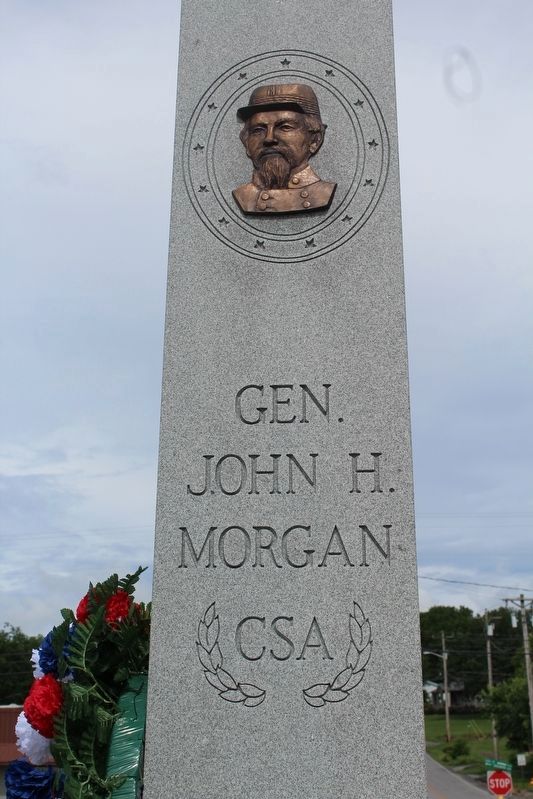 Gen. John H. Morgan, C.S.A. Monument image. Click for full size.