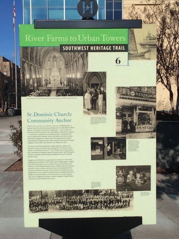St. Dominic Church: Community Anchor Marker. Click for full size. St. Dominic Church: Community Anchor Marker image. Click for full size.