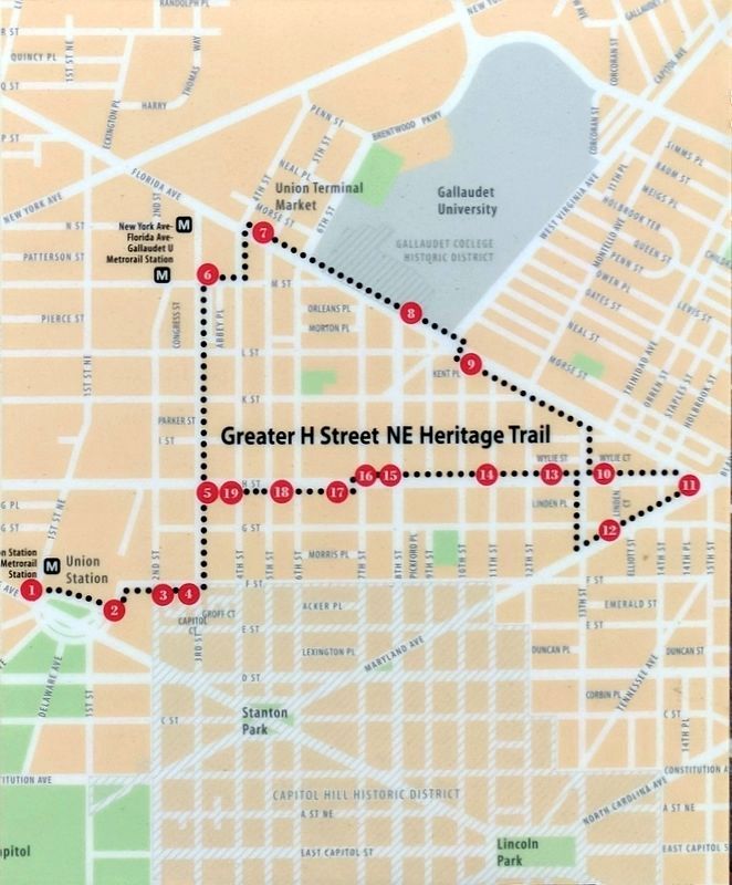 Greater H Street NE Heritage Trail image. Click for full size.
