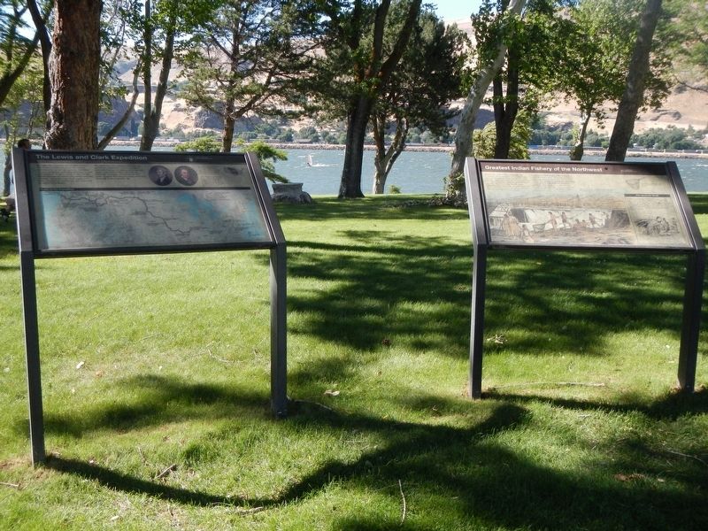 Greatest Indian Fishery of the Northwest Marker. Click for full size. Greatest Indian Fishery of the Northwest Marker image. Click for full size.