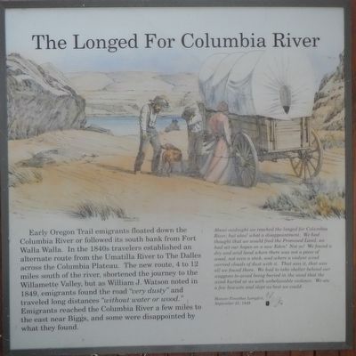 The Longed For Columbia panel. Click for full size. The Longed For Columbia panel image. Click for full size.