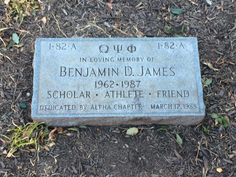 South of the marker is this dedication plaque image. Click for full size.