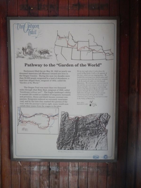 DesPathway to the "Garden of the World," detail. Click for full size. DesPathway to the "Garden of the World," detail image. Click for full size.