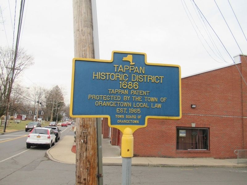 Tappan Historic District Marker image. Click for full size.