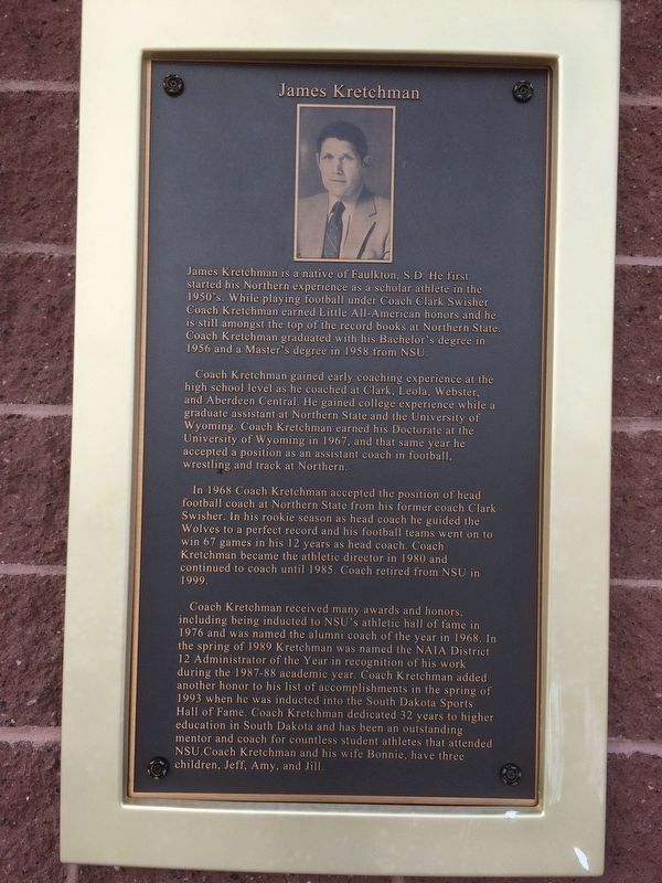 James Kretchman Marker image. Click for full size.