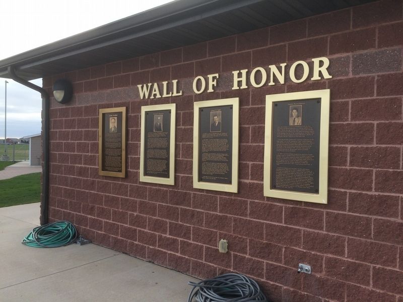 Wall of Honor image, Touch for more information