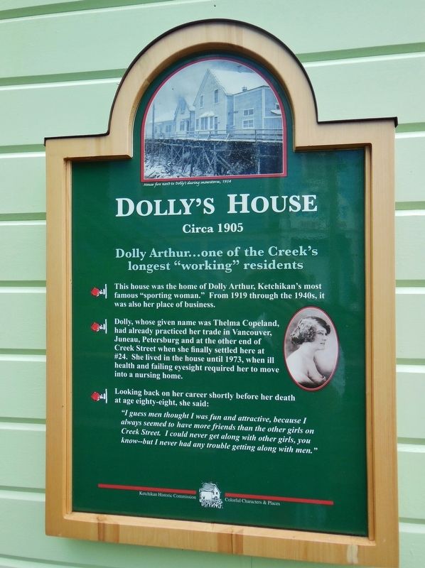 Dolly's House Marker. Click for full size. Dolly's House Marker image. Click for full size.