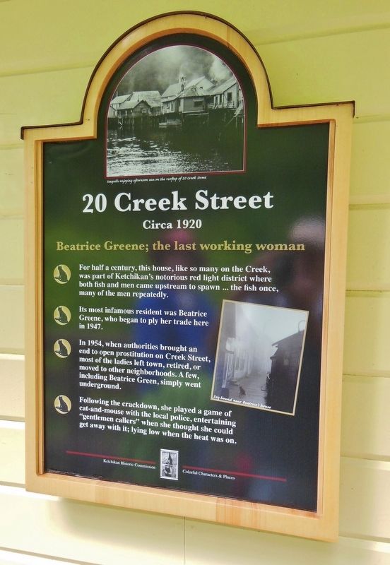 20 Creek Street Marker image. Click for full size.