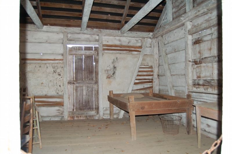 Tyrone Slave Cabin interior image. Click for full size.