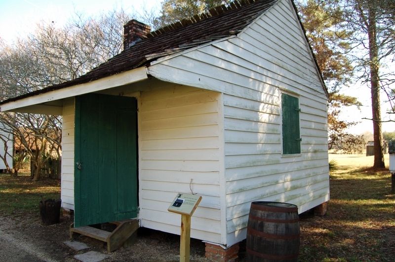 Single Pen Slave Cabin Marker. Click for full size. Single Pen Slave Cabin Marker image. Click for full size.