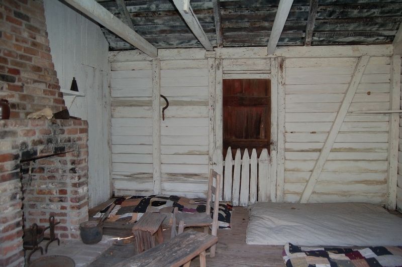 Double-Pen Slave Cabin interior image. Click for full size.
