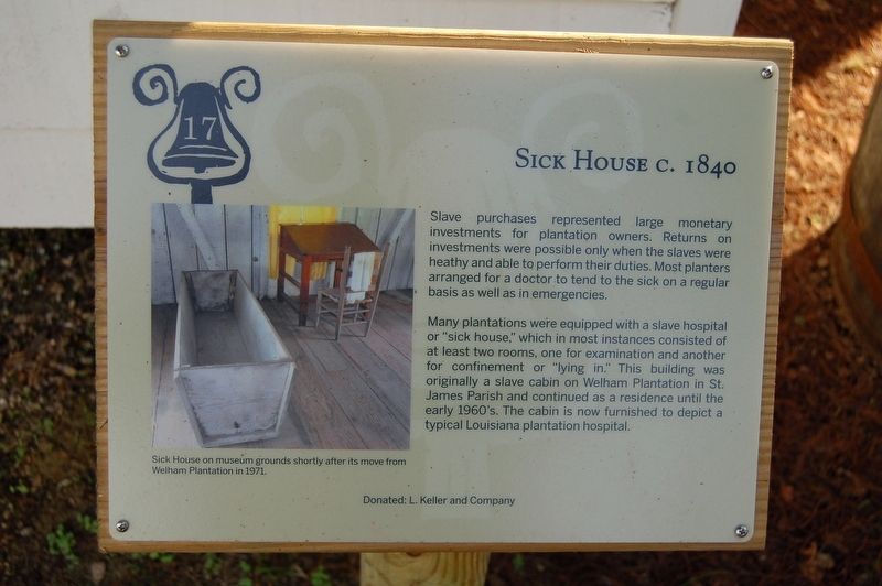 Sick House Marker image. Click for full size.