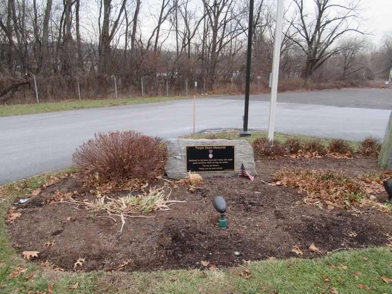 Purple Heart Memorial. Click for full size. Purple Heart Memorial image. Click for full size.