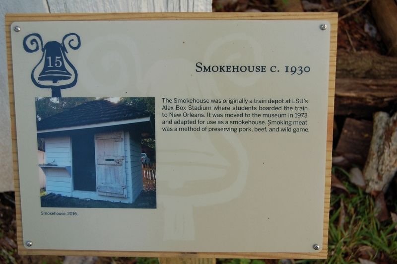 Smokehouse Marker. Click for full size. Smokehouse Marker image. Click for full size.