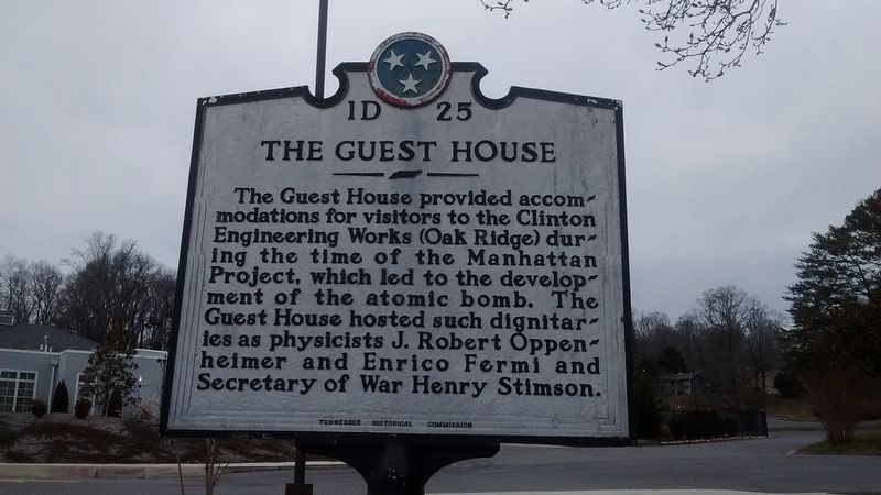 The Guest House Marker. Click for full size. The Guest House Marker image. Click for full size.