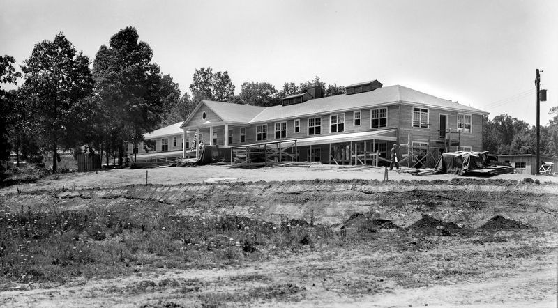 Construction of The Guest House. Click for full size. Construction of The Guest House image. Click for full size.