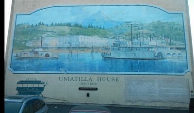 Umatilla House Marker image. Click for full size.