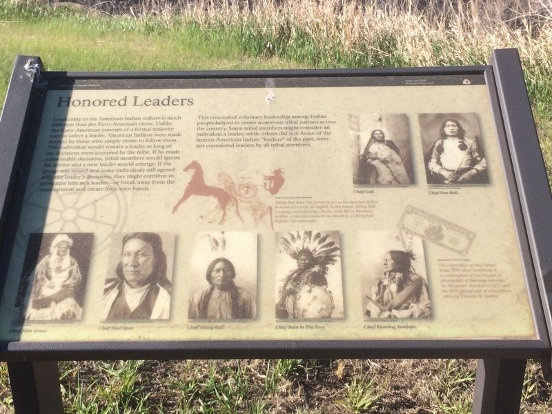 Honored Leaders Marker. Click for full size. Honored Leaders Marker image. Click for full size.