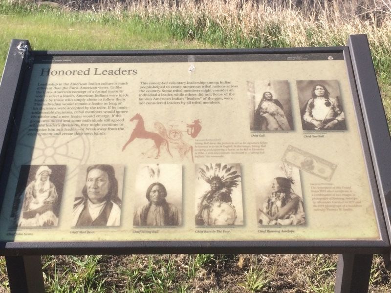 Honored Leaders Marker image. Click for full size.