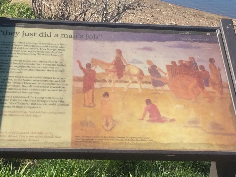 "they just did a man's job" Marker image. Click for full size.