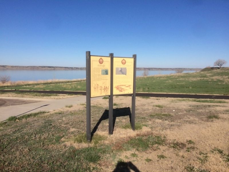 Lewis and Clark/Mobridge Marker. Click for full size. Lewis and Clark/Mobridge Marker image. Click for full size.