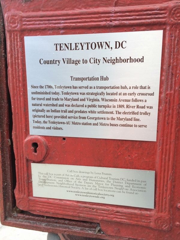 Transportation Hub Marker. Click for full size. Transportation Hub Marker image. Click for full size.