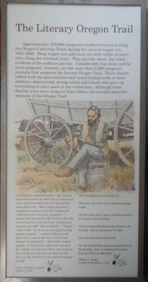 The Literary Oregon Trail panel image. Click for full size.