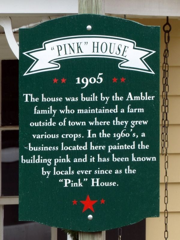 “Pink” House Marker image. Click for full size.