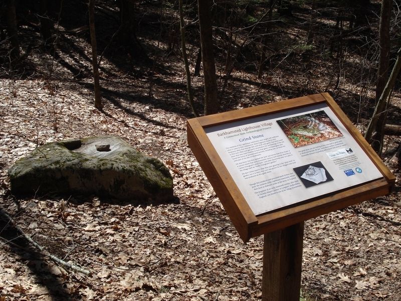 The Grind Stone and its Marker. Click for full size. The Grind Stone and its Marker image. Click for full size.