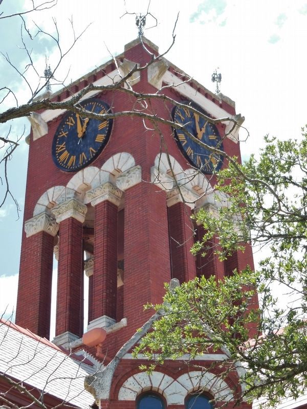 Lee County Courthouse Clock Tower. Click for full size. Lee County Courthouse Clock Tower image. Click for full size.