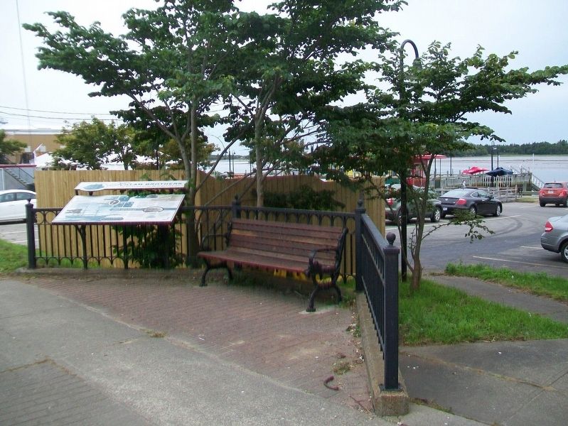 the <i>K</i>illam Brothers Buildings & Wharf Marker image. Click for full size.