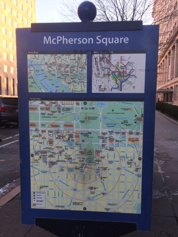 Discover DC / McPherson Square Marker image. Click for full size.