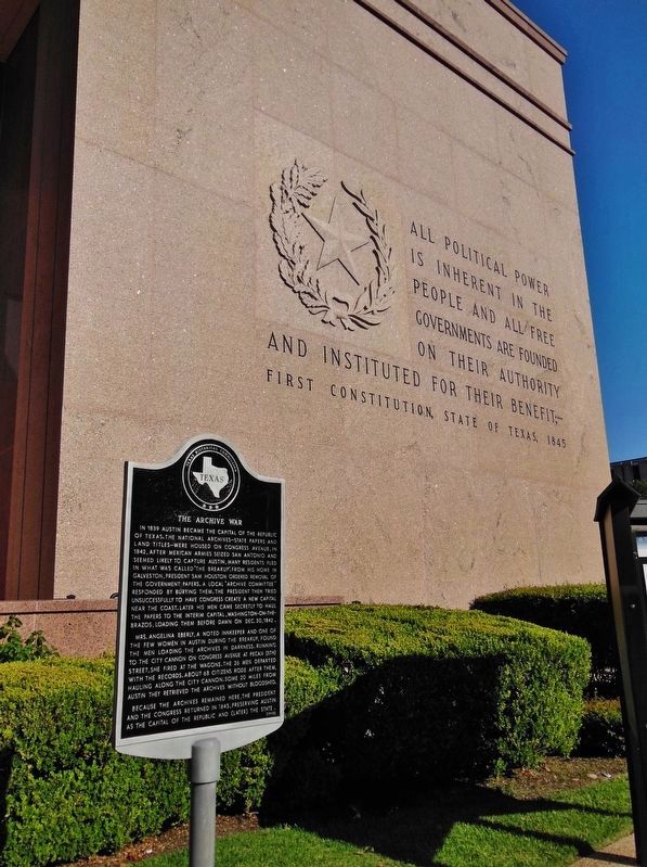 The Archive War Marker (<i>tall view</i>). Click for full size. The Archive War Marker (<i>tall view</i>) image. Click for full size.