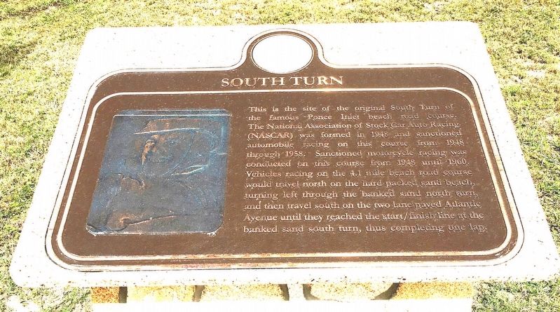 South Turn Marker image. Click for full size.